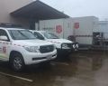 Salvation Army Emergency Services response teams are feeding hundreds of people and providing emotional support at three evacuation centres as rain continues to fall in Townsville.