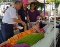 Salvo helps the sick after the Indonesian Tsunami and Earthquake