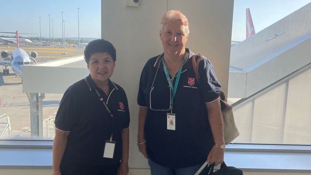 Salvos team in WA